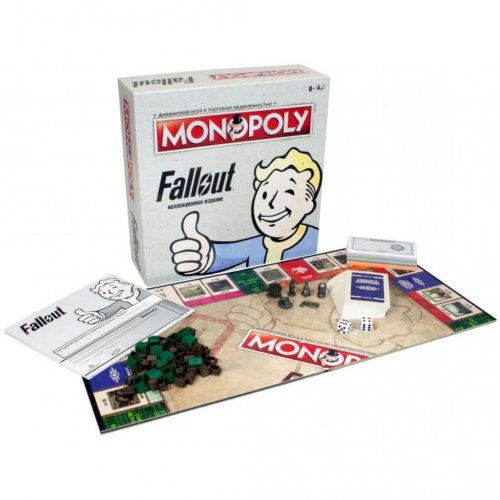 Настольная игра - Настільна гра Monopoly Fallout Edition (Монополія Фолаут) RUS