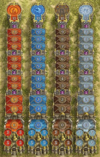 Настольная игра - Настольная игра Terra Mystica (Терра Мистика) Немецкое Издание (Внутри правила на русском языке)