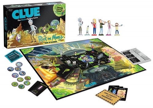 Настольная игра - Настільна гра CLUEDO Rick and Morty Edition (КЛУЕДО Рік і Морті)