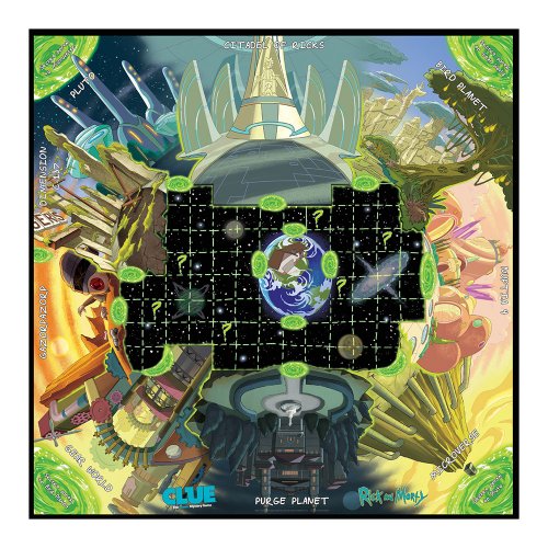 Настольная игра - Настільна гра CLUEDO Rick and Morty Edition (КЛУЕДО Рік і Морті)