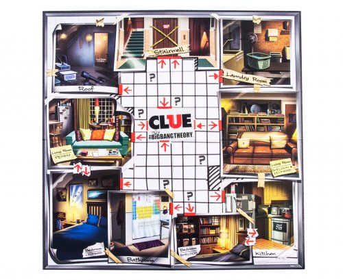 Настольная игра - Настільна гра CLUEDO The Big Bang Theory Edition (Клуедо Теорія Великого Вибуху)