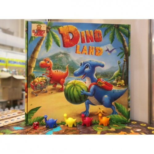 Настольная игра - Настольная игра Dino Land (Дино Лэнд)