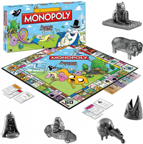 Настольная игра - Настольная игра Monopoly Adventure Time (Монополия Время Приключений)