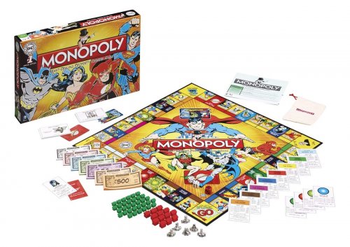 Настольная игра - Настільна гра Monopoly DC Comics Retro (Монополія DC Comics)