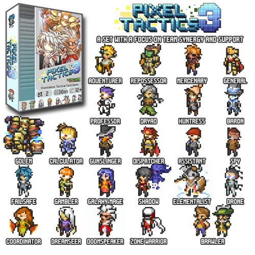 Настольная игра - Настільна гра Pixel Tactics 3 (Піксель Тактікс 3) RUS
