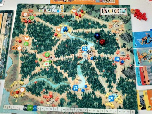 Настольная игра - Настільна гра Root (Коріння) RUS