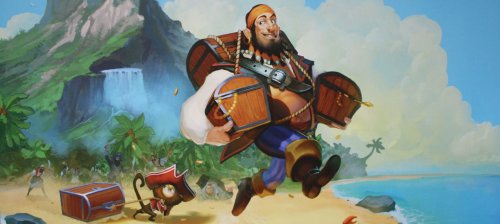 Настольная игра - Настільна гра Die Piraten der 7 Weltmeere (Пірати 7 Морів) Deutsch (німецькою мовою)