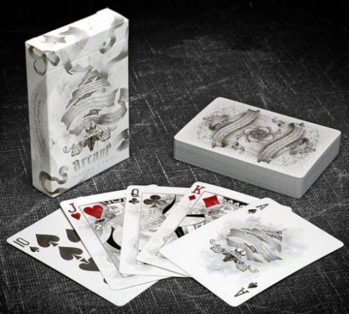 Игральные карты - Гральні Карти Ellusionist Arcane White Playing Cards