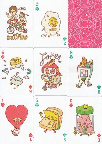 Игральные карты - Игральные Карты Bicycle Brosmind Playing Cards