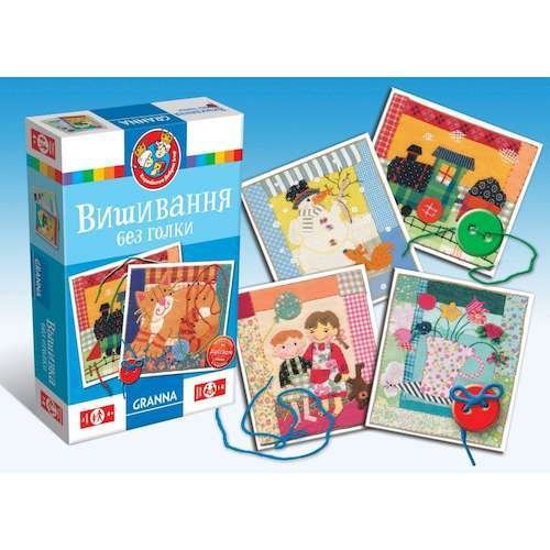 Настольная игра - Настольная игра Вишивання без голки (Вышивка без иголки)