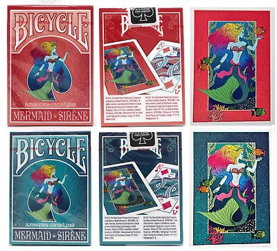 Игральные карты - Игральные Карты Bicycle Mermaid Sirene Playing Cards