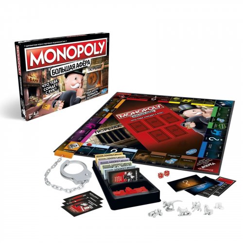 Настольная игра - Настільна гра Монополія. Велика Афера (Monopoly. Cheaters Edition) RUS