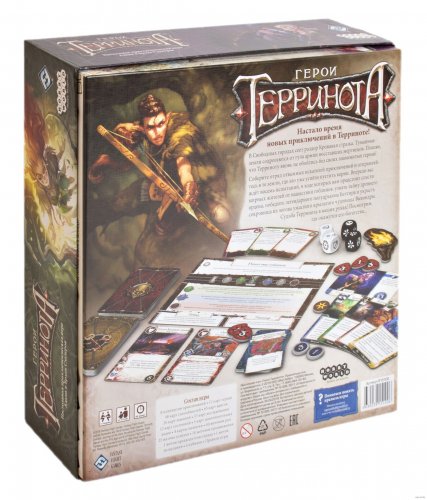 Настольная игра - Настольная игра Герои Терринота (Heroes of the Terrinoth)