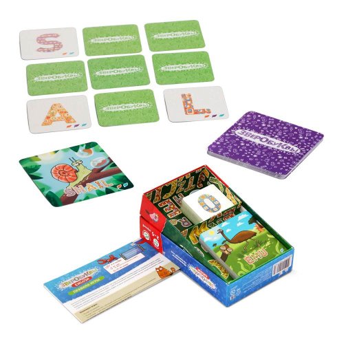Настольная игра - Настольная игра Банда Умников: Зверобуквы English