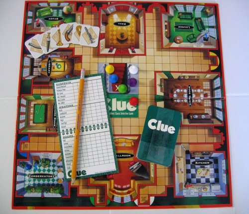 Настольная игра - Настольная игра Клуэдо: Классическая детективная игра (Cluedo, Clue)