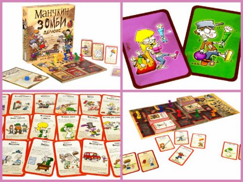 Настольная игра - Настольная игра Манчкин. Зомби Делюкс