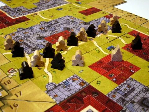 Настольная игра - Настільна гра Каркассон. Фортеця (Carcassonne: The Castle)