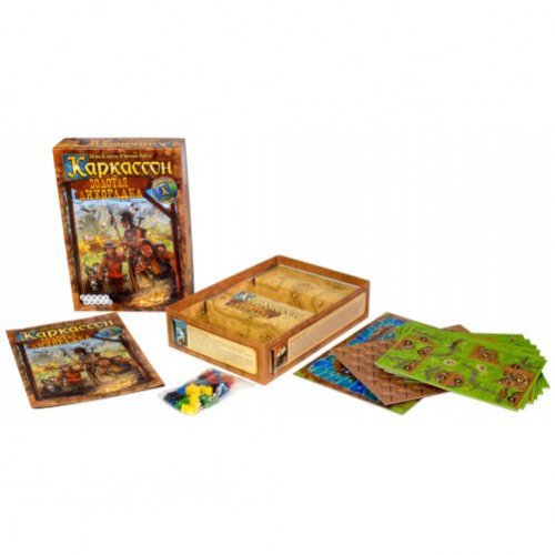 Настольная игра - Настольная игра Каркассон: Золотая лихорадка (Carcassonne: Gold Rush)