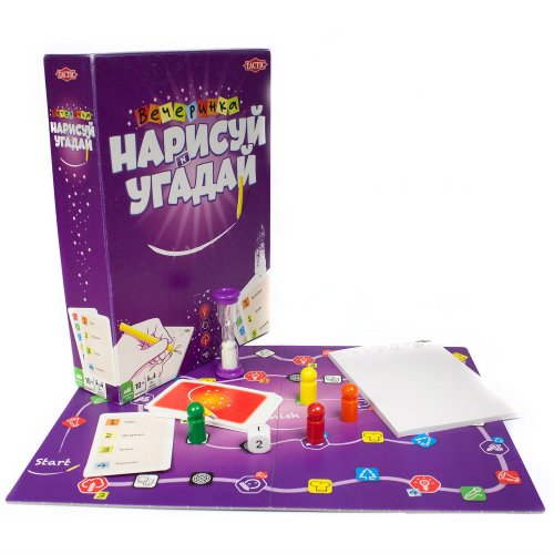 Настольная игра - Настольная игра Нарисуй и Угадай. Вечеринка