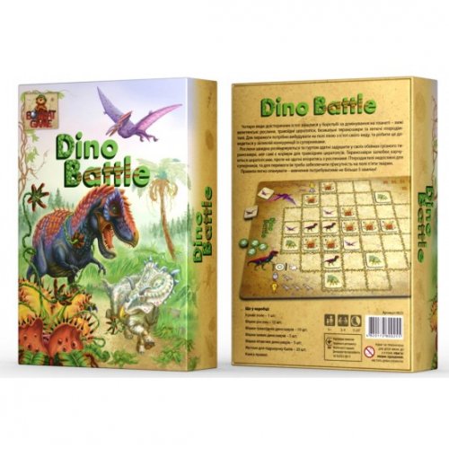 Настольная игра - Настільна гра Dino Battle (Діно Батл)