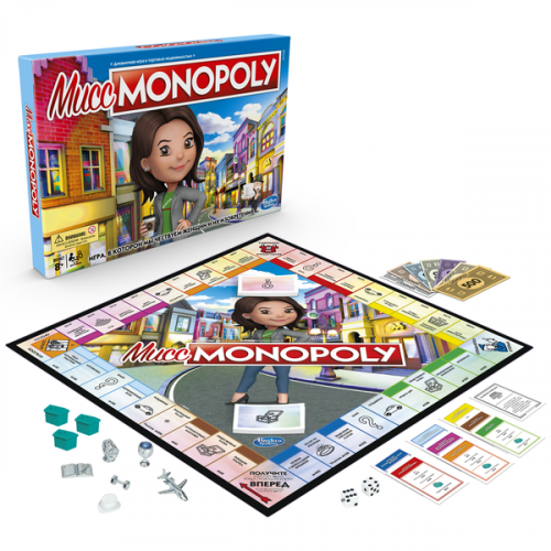 Настольная игра - Настільна гра Міс Монополія (Ms. Monopoly) RUS