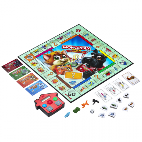 Настольная игра - Настольная игра Монополия Джуниор с Банковскими Картами (Monopoly Junior)