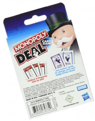 Настольная игра - Настільна гра Монополія Угода (Monopoly Deal) RUS