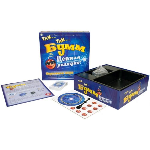 Настольная игра - Настольная игра Тик Так Бумм. Цепная Реакция