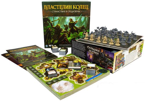 Настольная игра - Настільна гра Володар Перснів. Подорож у Середзем'я