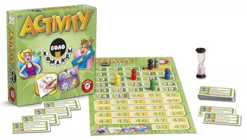 Настольная игра - Настільна гра Актівіті Соло та Команди