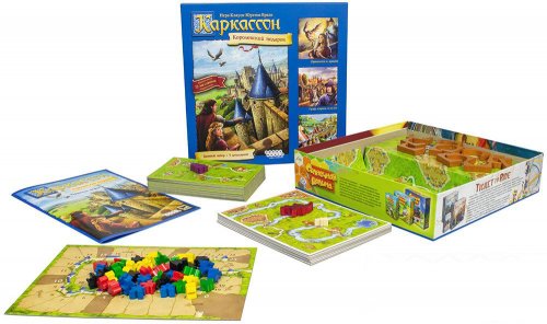 Настольная игра - Настільна гра Каркассон. Королівський подарунок (Carcassonne) 2019 RUS
