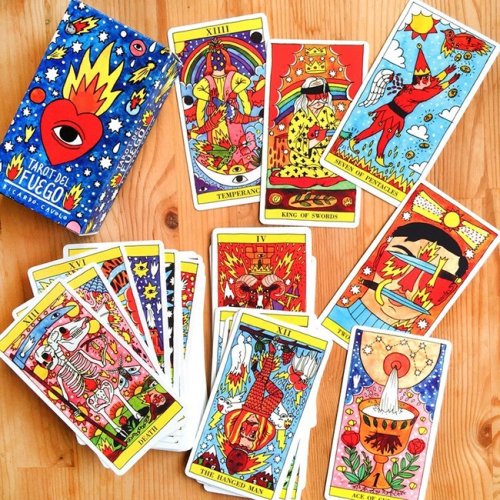 Игральные карты - Карти Таро Tarot Del Fuego