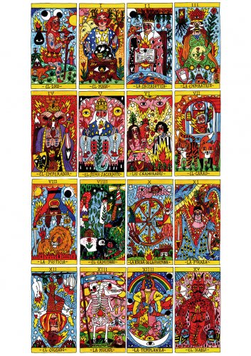 Игральные карты - Карти Таро Tarot Del Fuego