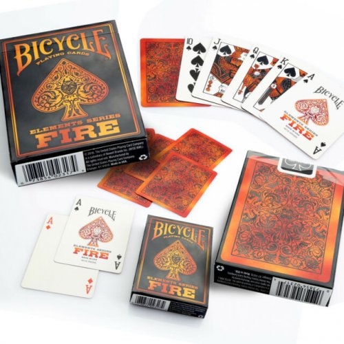 Игральные карты - Игральные Карты Bicycle Fire Playing Cards