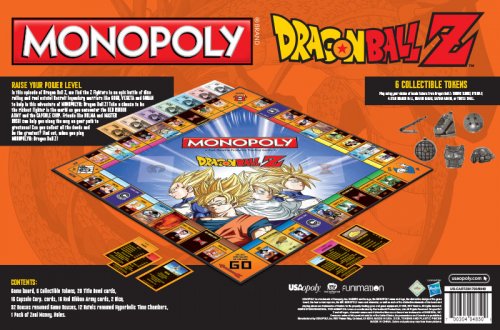 Настольная игра - Настольная игра Monopoly Dragonball Z