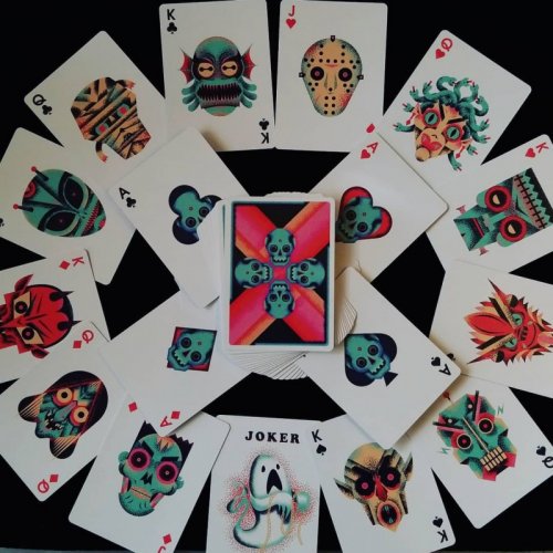 Игральные карты - Гральні Карти Ellusionist The Little Deck of Horror