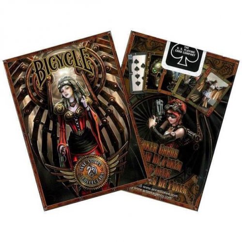 Игральные карты - Гральні Карти Bicycle Anne Strokes Steampunk Playing Cards
