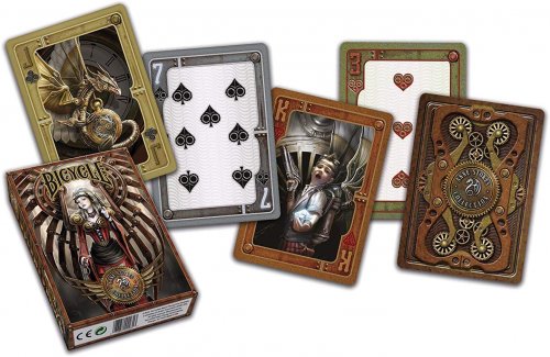 Игральные карты - Гральні Карти Bicycle Anne Strokes Steampunk Playing Cards