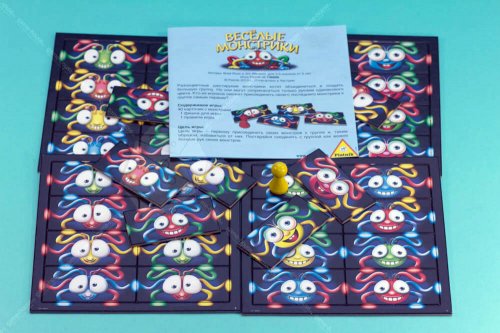 Настольная игра - Настільна гра Веселі Монстрики (Monstermania)