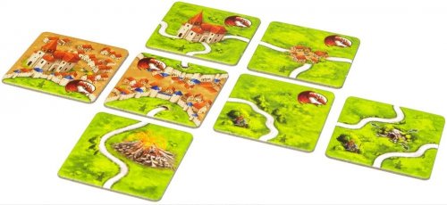 Настольная игра - Настільна гра Каркассон 2019. Принцеса і Дракон (Доповнення) (Carcassonne: Princess and the Dragon)