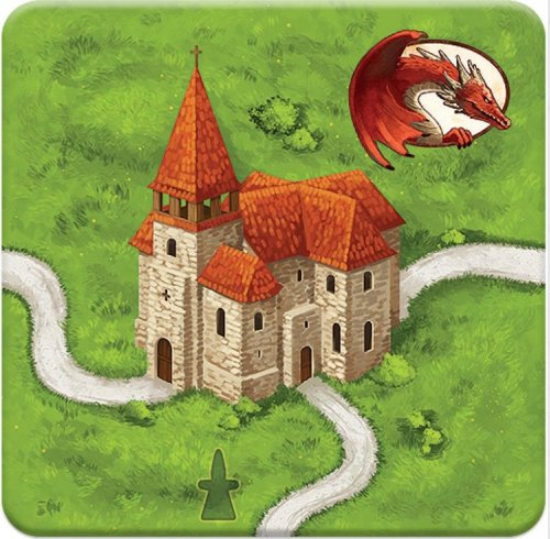 Настольная игра - Настільна гра Каркассон 2019. Принцеса і Дракон (Доповнення) (Carcassonne: Princess and the Dragon)