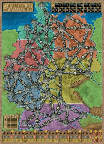 Настольная игра - Настільна гра Енергомережа. Нова редакція (Power Grid) RUS