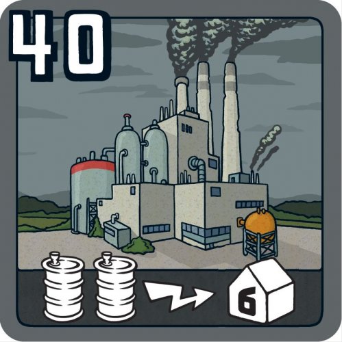 Настольная игра - Настільна гра Енергомережа. Нова редакція (Power Grid) RUS