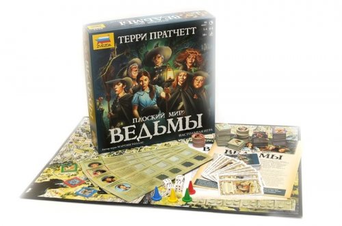 Настольная игра - Настільна гра Плаский світ: Відьми (The Witches: A Discworld Game) RUS