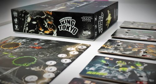 Настольная игра - Настільна гра King of Tokyo Dark Edition (Володар Токіо Темне видання) ENG
