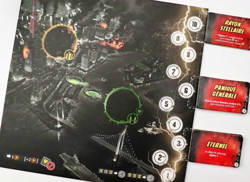 Настольная игра - Настільна гра King of Tokyo Dark Edition (Володар Токіо Темне видання) ENG
