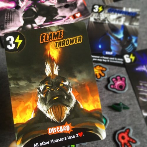 Настольная игра - Настільна гра King of Tokyo Dark Edition (Володар Токіо Темне видання) ENG