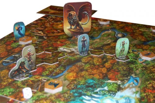 Настольная игра - Настільна гра Ліс. Легенди про Мантикору