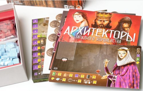 Настольная игра - Настільна гра Архітектори західного королівства (Architects of the West Kingdom) RUS