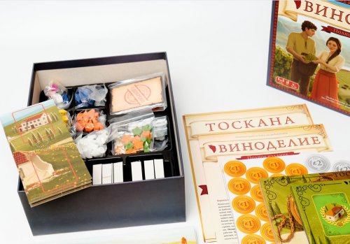 Настольная игра - Настольная игра Виноделие. Полное издание (Viticulture)